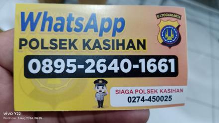 Kapolsek Kasihan Rakor Bersama Lurah Tirtonirmolo, Sampaikan Pesan Kamtibmas Jelang Pilkada Bantul