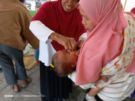 Posyandu Balita Teratai Mrisi Gelar Pelayanan Kesehatan dan Cegah Stunting dengan Semarak Kemerdekaa