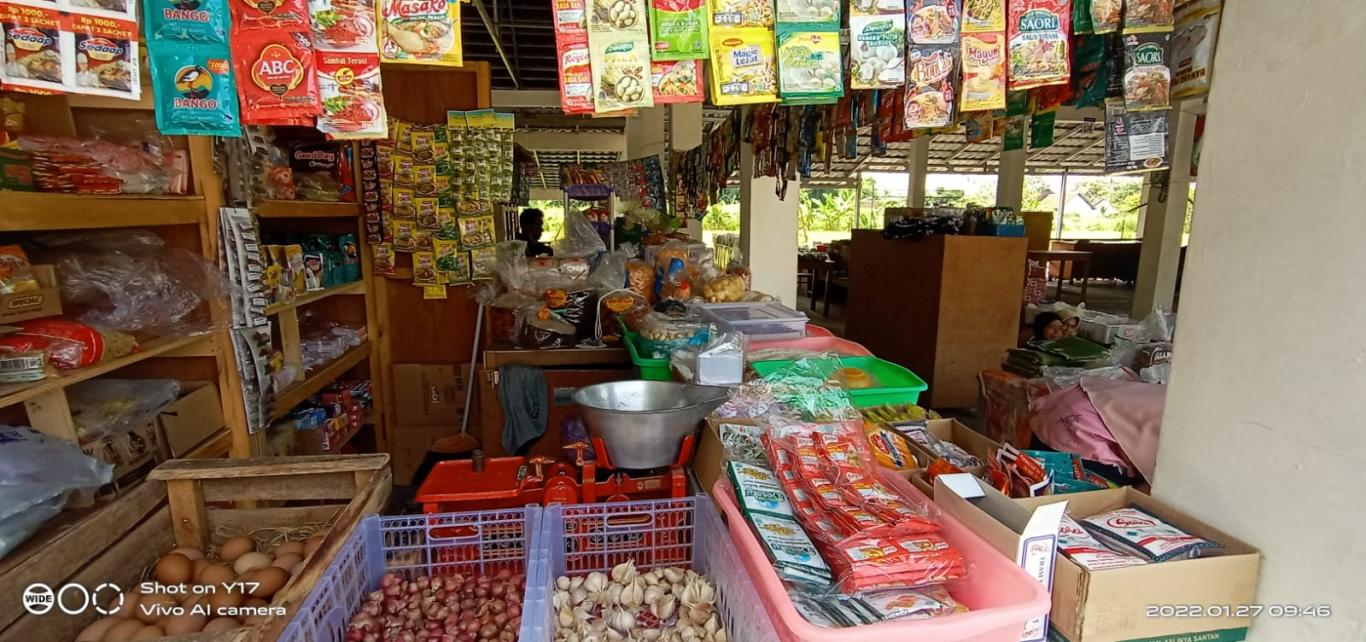 Pasar tradisional di Medan menjelang Nataru